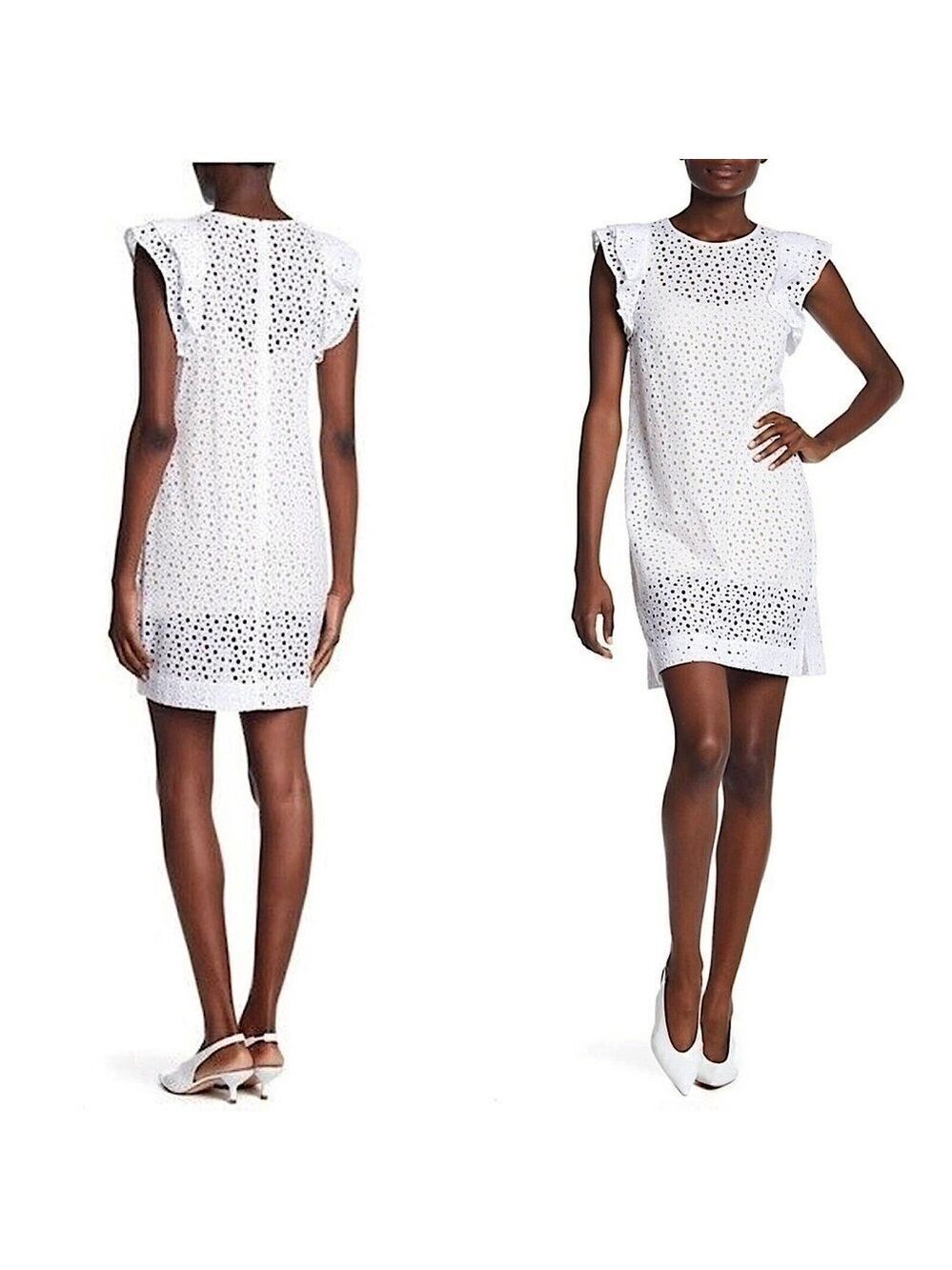 Club Monaco Nadeer Eyelet Dress